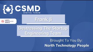 Frank Ji, Destressing The Startup Engineering Team, Engineering & Leadership