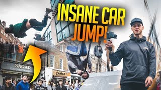 *INSANE CAR JUMP* RYAN TAYLOR MEET UP FT JORDAN CLARK AND NIGHT SCAPE!