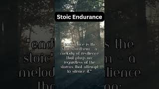 Stoic Endurance