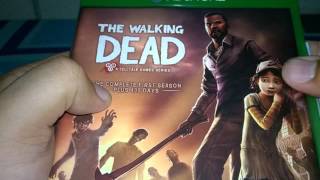 [Unboxing - XBox One] The Walking Dead - PT-BR