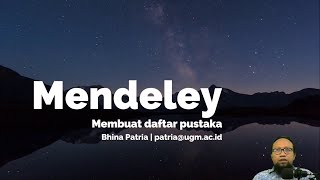 6 Mendeley Membuat daftar pustaka