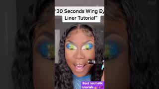 30 second wing eye liner tutorial