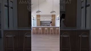 These Sleek & Minimal Amazon Counter Stools for Your Kitchen!"