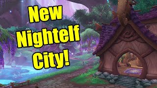 Exploring Bel'ameth on 10.2.5 PTR - The New Nightelf Capital!