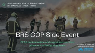 BRS COP Side Event: PFAS contamination and experiences on their phase-out in firefighting foams