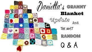 26 totally random questions, and Daniella's Blanket update