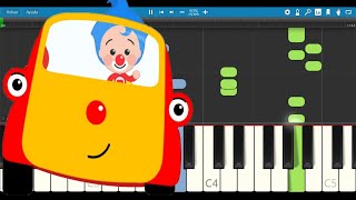 Tu Tu Tuni - Clases de Piano - El payaso plim plim - Piano fácil - Plim plim canciones - Easy piano