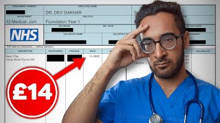 UK NHS Junior Doctor FULL PAYCHECK REVEAL 💰