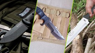 Top 10 Tactical Survival Knives in 2024 (Best Selling)