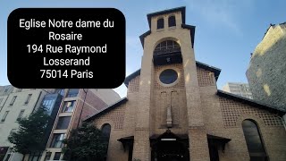 Eglise Notre dame du Rosaire 194 Rue Raymond Losserand, 75014 Paris