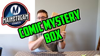 Unboxing Mainstream comics mystery box in the UK