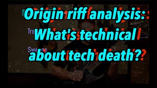 Riff Analysis 017 - Origin "The Aftermath"