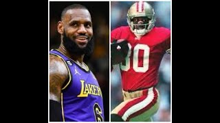 Jerry Rice Once Admitted He Cheated Yet Lebron James Remains Quiet About PED Allegations