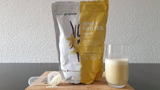 Betterprotein Whey Protein (Vanille, Mango Maracuja) | Gutes und günstiges Proteinpulver.