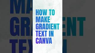 How to make gradient text in canva | Gourav Digital Club #digitalmarketingcourseinfaridabad