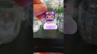 I GOT GLITTER KUROMI 💜🎀 #sanrio #sanriogirl #kuromi #blindbag #unboxing #kawaiistuff #sanriocore