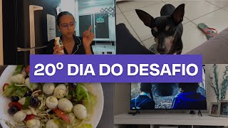 TESTANDO WHEY DE DOCE DE LEITE + SÉRIE NOVA | 20° DIA DO DESAFIO