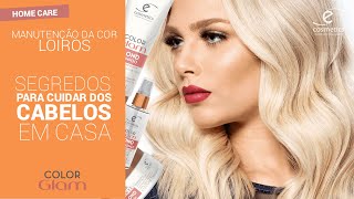 COMO TRATAR OU MANTER A COR DOS CABELOS LOIROS - COLOR GLAM