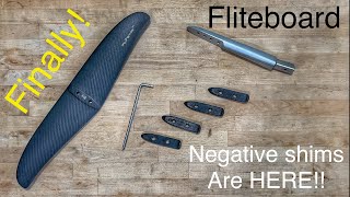 Fliteboard Negative Shims are Finally HERE!!