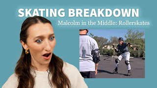 World Champion Roller Skater Breaks Down Malcolm in the Middle: "Rollerskates" Episode!