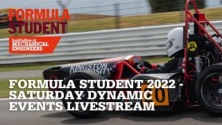 Formula Student 2022 - Saturday Livestream