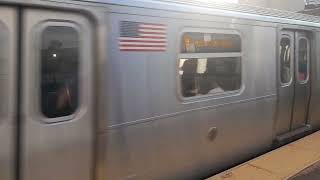 MTA New York City Subway: BMT Jamaica Line: Metro Av Bound Alstom R160 (M) Local Train @ Myrtle Av