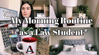 *REALISTIC* LAW SCHOOL MORNING ROUTINE