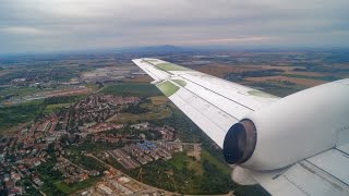 Landing at Wrocław from Olsztyn Mazury SprintAir Saab 340A