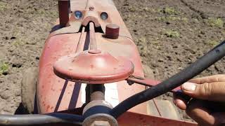 Farmall m discing and a grain drill tour!