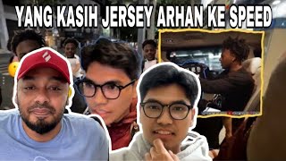 VIRAL INI KRONOLOGI JERSEY PRATAMA ARHAN DI KASIH KE SPEED OLEH FRANS MICHAEL MAHASISWA INDONESIA