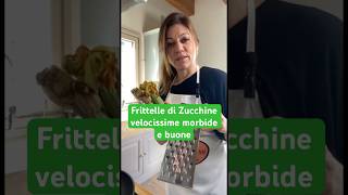 Frittelle di Zucchine Velocissime Morbide e Buone #shorts #zucchine