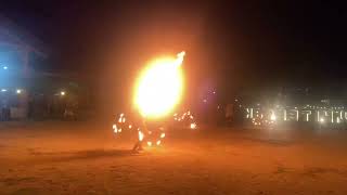 FIRE DANCE PERFORMANCE.