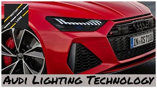 AUDI Matrix & OLED LED Lighting Technology