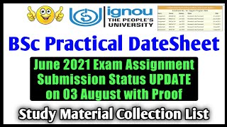 June 2021 Exam 📢 Assignment Status UPDATE, BSC Practical Exam 3 New Notifications By TIPS GURU