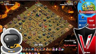 SpaceStation Vs Vanguard gaming CoC Qualifier 2022 | Stage 3 Round 3|