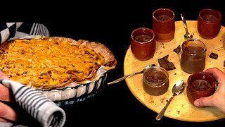 QUICHE VEGAN et CRÈMES DESSERT CHOCOLAT 😊😊 sans gluten avec Steph et Val!