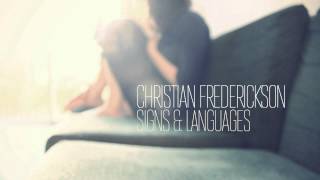 Christian Frederickson — Orange Coat + Signs & Languages