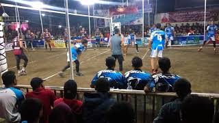 Warming up Final Mutiara cup v1 2017 putra KONCO KENTEL vsPutra AMPON medari Sleman Yogyakarta 8 okt