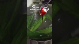 Rose Santan (Coconut Milk) Agar Agar (Jelly) #shorts #shortsvideo #shortsyoutube #shortsfeed