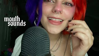 ASMR up close mouth sounds