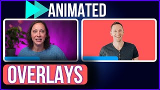 Design ANIMATED GUEST OVERLAYS For OBS / VDO Ninja, Evmux, Streamlabs, StreamYard...