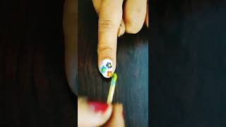 Easy Nail Art for beginners without tools#nail#youtubeshorts #cskstudio