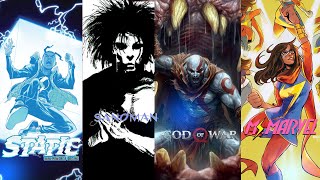 COMIC LOUNGE | Reading Static, The Sandman, God of War, Ms. Marvel