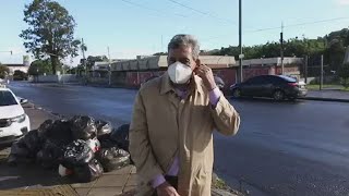 Recolhimento de lixo em Porto Alegre