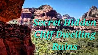 Hidden Cliff Dwellings, Sedona Arizona, Sinagua Natives Adventure Exploring Hiking Arizona