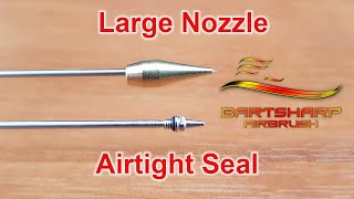 BARTSHARP Airbrush Large Nozzle Airtight Seal For 116C & 183 Airbrushes Only