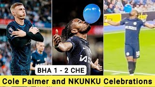 Cole Palmer and NKUNKU goal Celebrations: Chelsea fans Took Over the Stadium vs Brighton