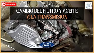 COMO se HACE →el SERVICIO  a la TRANSMISóN← automática 👍 #fordexpedition #transmission #filter 😉