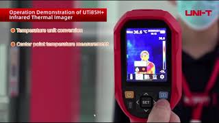 Uni-T UTI85h+ Alarm Buzzer Thermal Imagining Infrared Camera Thermal Imagers