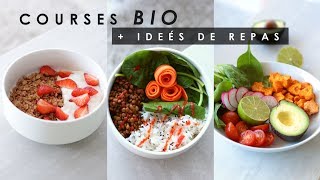 COURSES BIO & VEGAN à moindre coût avec SHOPMIUM + idées de repas